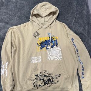 Scooby-Doo Beige Graphic Hoodie